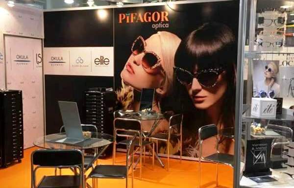 Стенд компании Пифагор на выставке оптики MIOF 