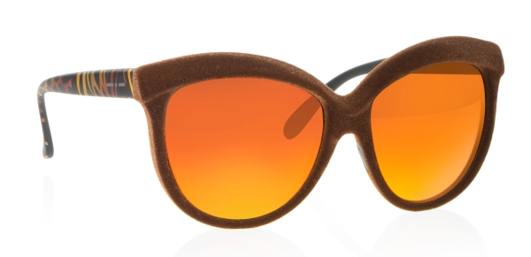 Бархатные солнцезащитные очки Italia Independent 0092V