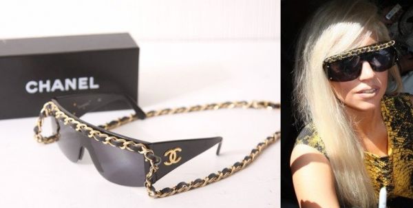 Солнцезащитные очки Chanel 0027 (01456) носит Леди Гага