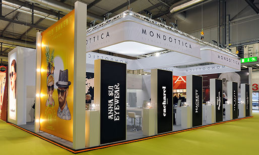 Стенд Mondottica на выставке MIDO в Милане, 2014