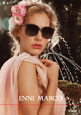 Солнцезащитные очки Enni Marco 2013, для женщин.