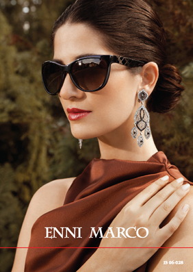 Солнцезащитные очки Enni Marco 2013, для женщин.
