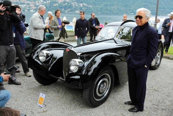 Ральф Лорен и его Type 57SC Bugatti
