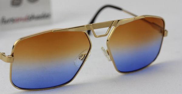 Очки Cazal 735 Vintage GOLD Brad Pitt