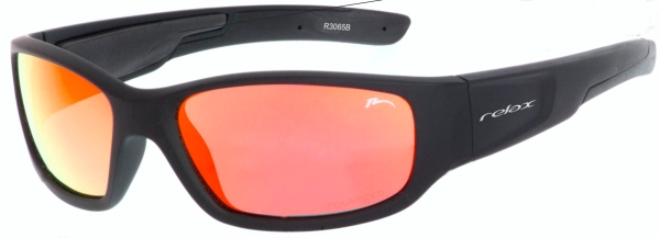 Солнцезащитные очки Relax 3065 спортивные очки с красными линзами купить в москве