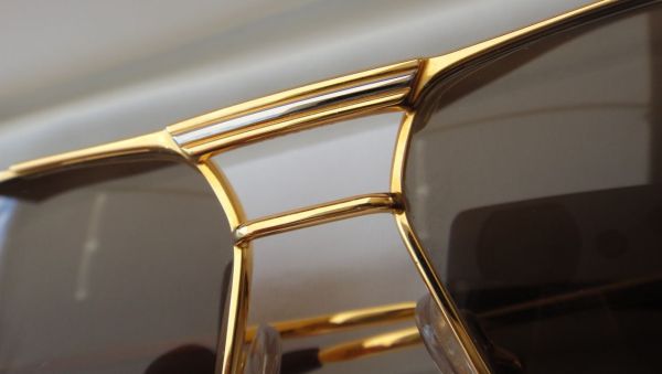 Солнцезащитные очки Cartier Tank, золото 18 карат, цена, купить