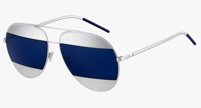 Солнцезащитные очки DiorSplit с синими линзами
