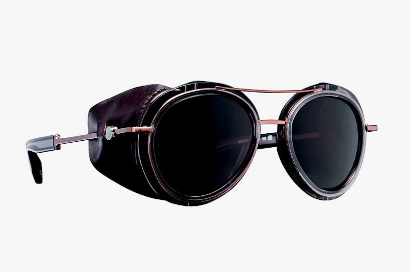 Солнцезащитные очки Moncler с боковыми шторками