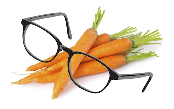 морковка улучшают зрение