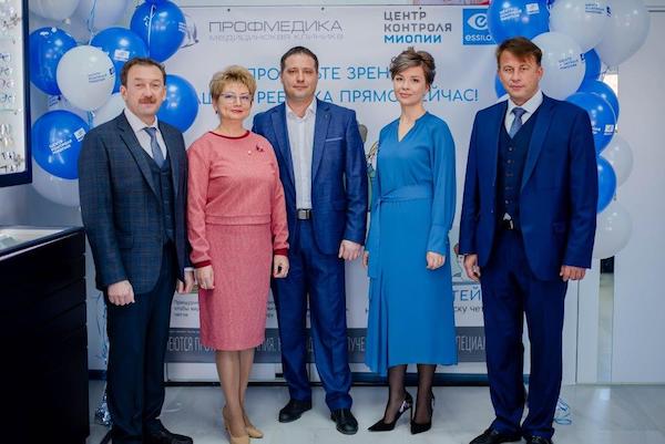 в Астрахани состоялось открытие «Центра Контроля Миопии» при поддержке компании Essilor