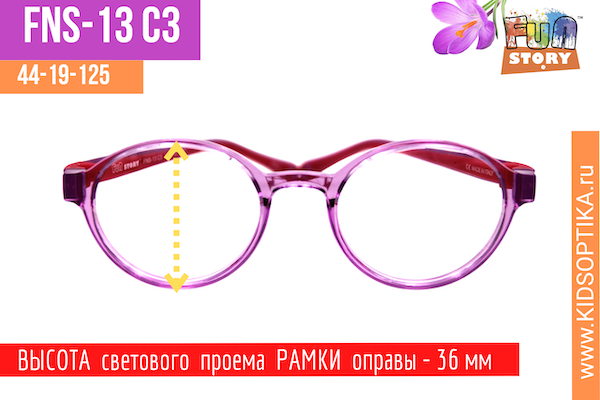 высота рамки оправы