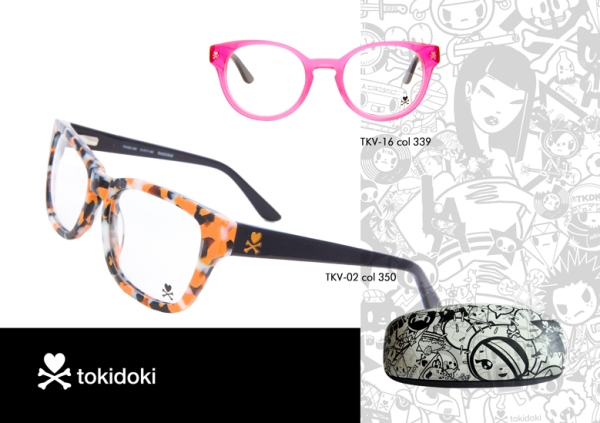 Оправы для очков Tokidoki, модели TKV02 TKV16