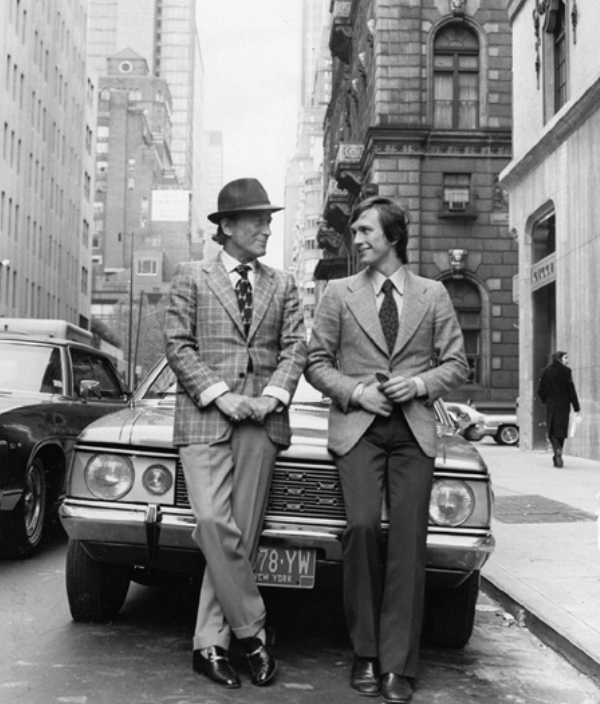 Aldo Gucci и Maurizio Gucci, Нью-Йорк, 1970-е г.г.