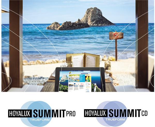 Hoyalux iD прогрессивные линзы Summit pro Trueform