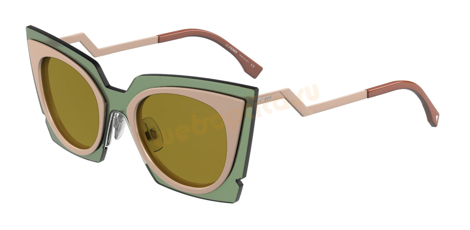 Солнцезащитные очки FENDI FF 0117S-IC7 купить в москве, цена, интернет магазин