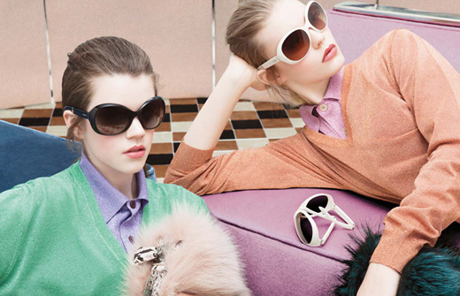 Солнцезащитные очки Prada: блондинкам и брюнеткам