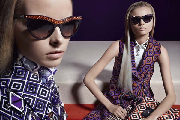 Солнцезащитные очки Prada осень-зима 2012-2013 для женщин