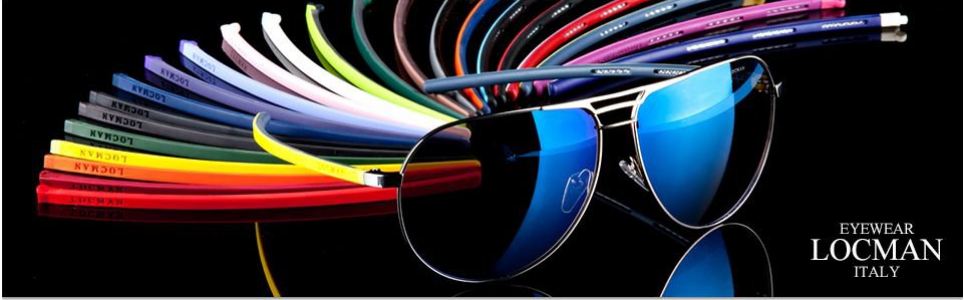 Солнцезащитные очки Locman со сменными заушниками