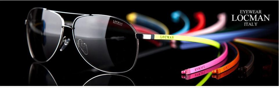 Солнцезащитные очки Locman со сменными заушниками