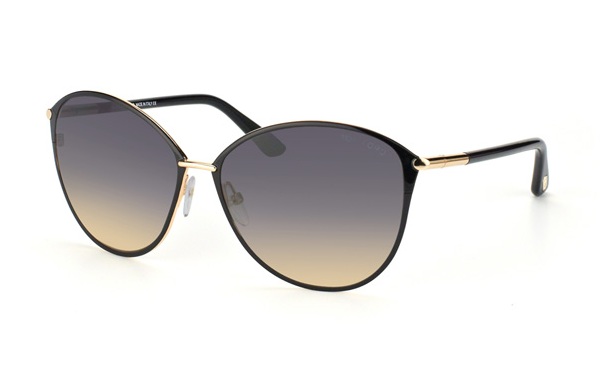 Tom Ford Penelope TF 0320 / S 28B black on gold / black