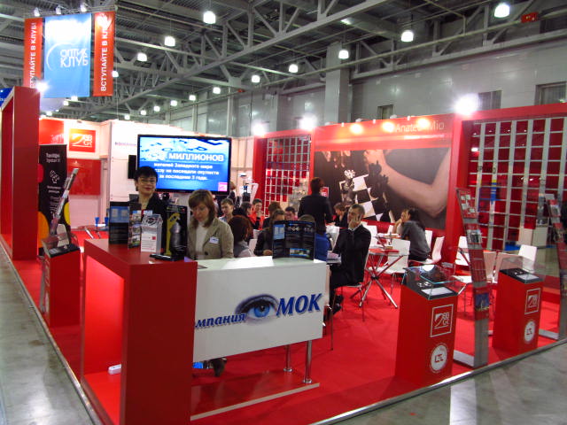 Стенд компании МОК