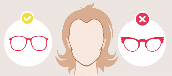 Очки для ромбовидного лица Очки для ромбовидного лица