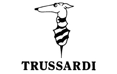 Эмблема бренда Trussardi - профиль борзой Эмблема бренда Trussardi - профиль борзой