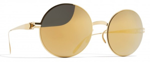 Солнцезащитные очки Mykita в цвете золото