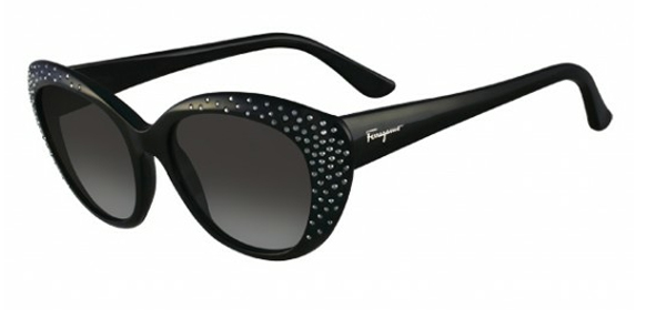 Солнцезащитные очки Salvatore Ferragamo SF6556R (глубокий черный)
