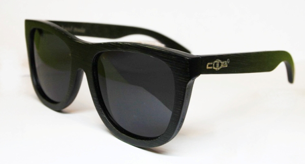 Деревянные солнцезащитные очки COOB 6030 black