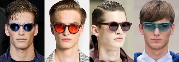 Цветные линзы и оправы: Emporio Armani, Jonathan Saunders, Dior Homme, Burberry Prorsum Цветные линзы и оправы: Emporio Armani, Jonathan Saunders, Dior Homme, Burberry Prorsum