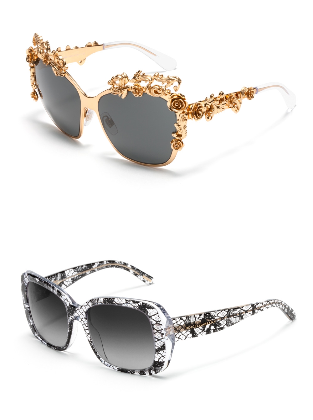 Модные солнцезащитные очки Dolce&Gabbana 2014, для женщин