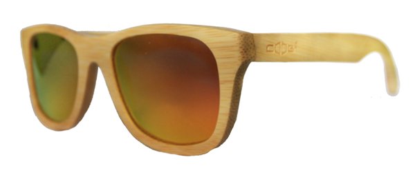 Модные солнцезащитные очки из дерева COOB, бамбук, B6016 orange