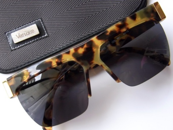 Винтажные солнцезащитные очки GIANNI VERSACE_399 купить в Москве цена