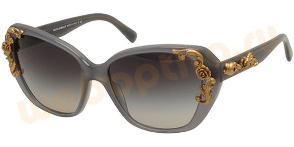 Cолнцезащитные очки Dolce & Gabbana DG4167 2676 8G, с дымчатыми линзами