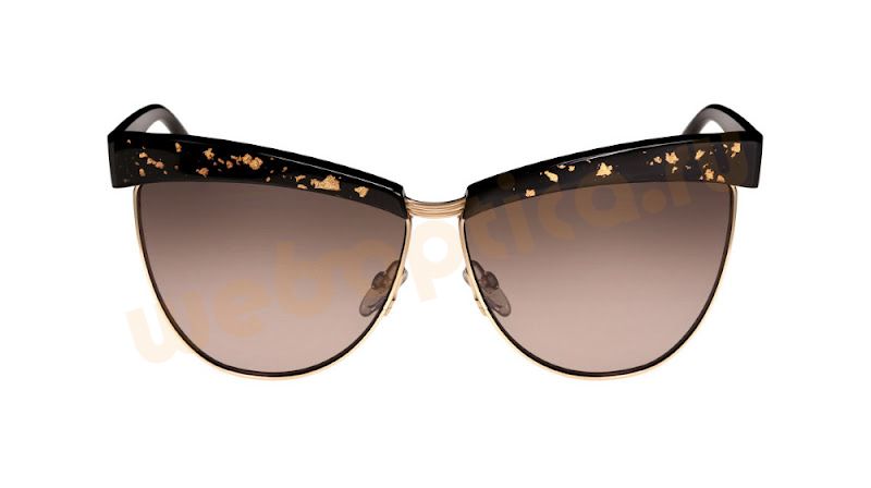 Солнцезащитные очки Dior Meteore XLLHA в форме кошачьих глаз
