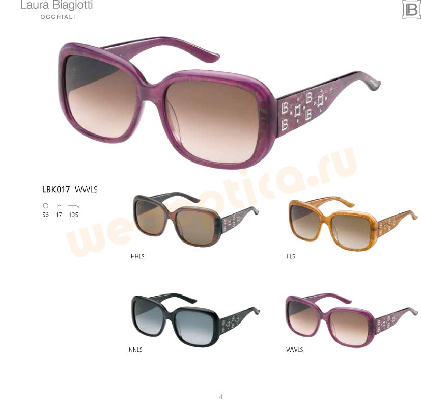 Солнцезащитные очки Laura Biagiotti LBK017