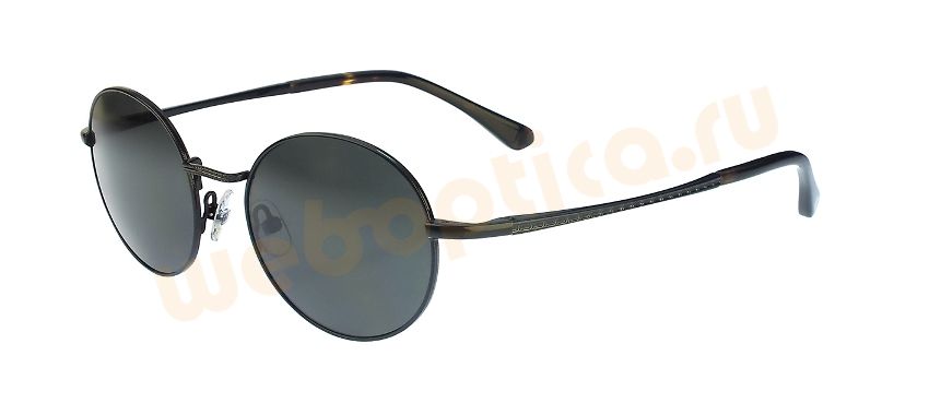 Солнцезащитные очки Hackett HSB08801P49, круглые очки в металлической оправе