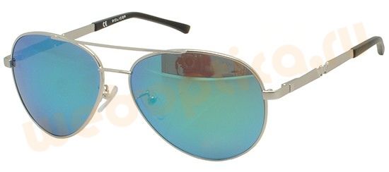Солнцезащитные очки Police S8746 LEGEND 2 589G, с синими линзами