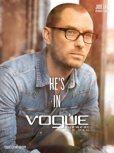 Джуд Лоу в оправе Vogue 2012/2013