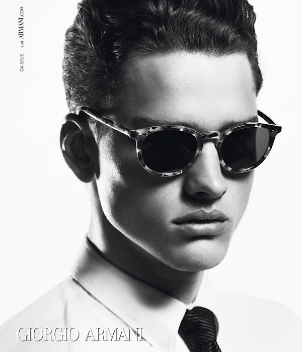 Модные мужские солнцезащитные очки Giorgio Armani 2012/2013