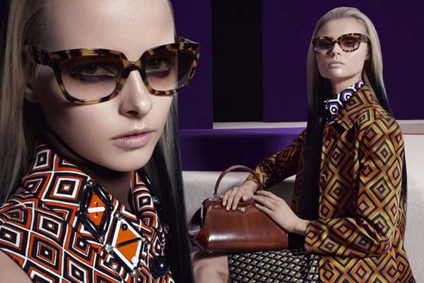 Солнцезащитные очки Prada осень-зима 2012-2013 для женщин