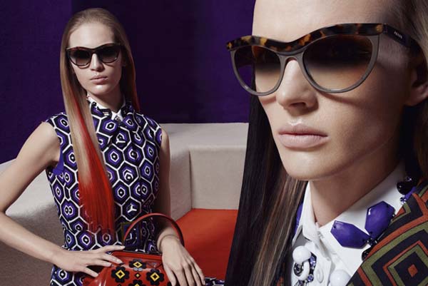 Солнцезащитные очки Prada осень-зима 2012-2013 для женщин