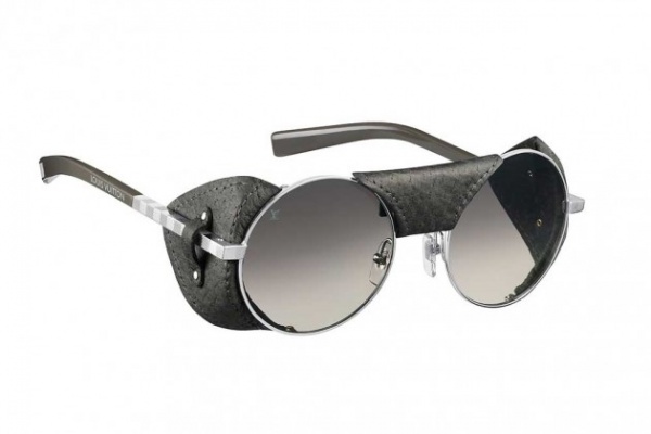 Круглые винтажные солнцезащитные очки Louis Vuitton 2013 для мужчин.