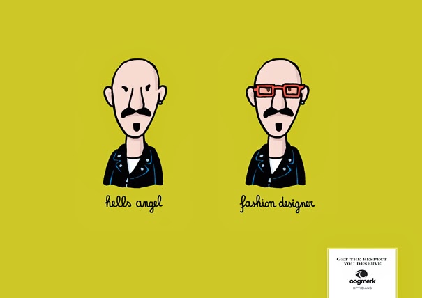 Рекламная кампания Oogmen Opticians. Выбери свой look