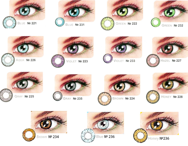 Цветные контактные линзы Neo Cosmo от Neo Vision Цветные контактные линзы Neo Cosmo от Neo Vision