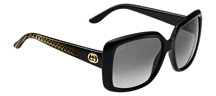 Солнцезащитные очки Gucci 2013, крупные квадратные формы