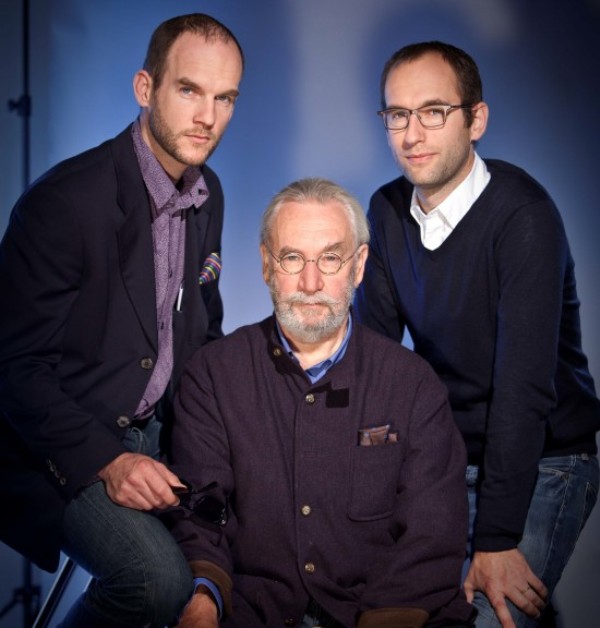 Филипп Лафон (в центре) и его сыновья: Томас (директор лаборатории Lafont с 2008 года - слева) и Матье (директор по маркетингу - справа).